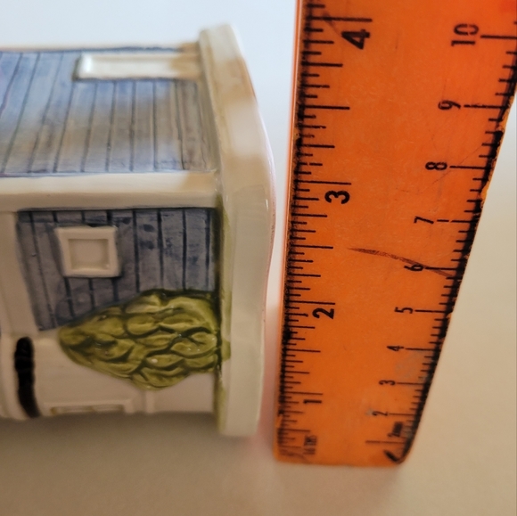 Vintage Otagiri Victorian Row House Cannister 1981 With Lid - Picture 12 of 13